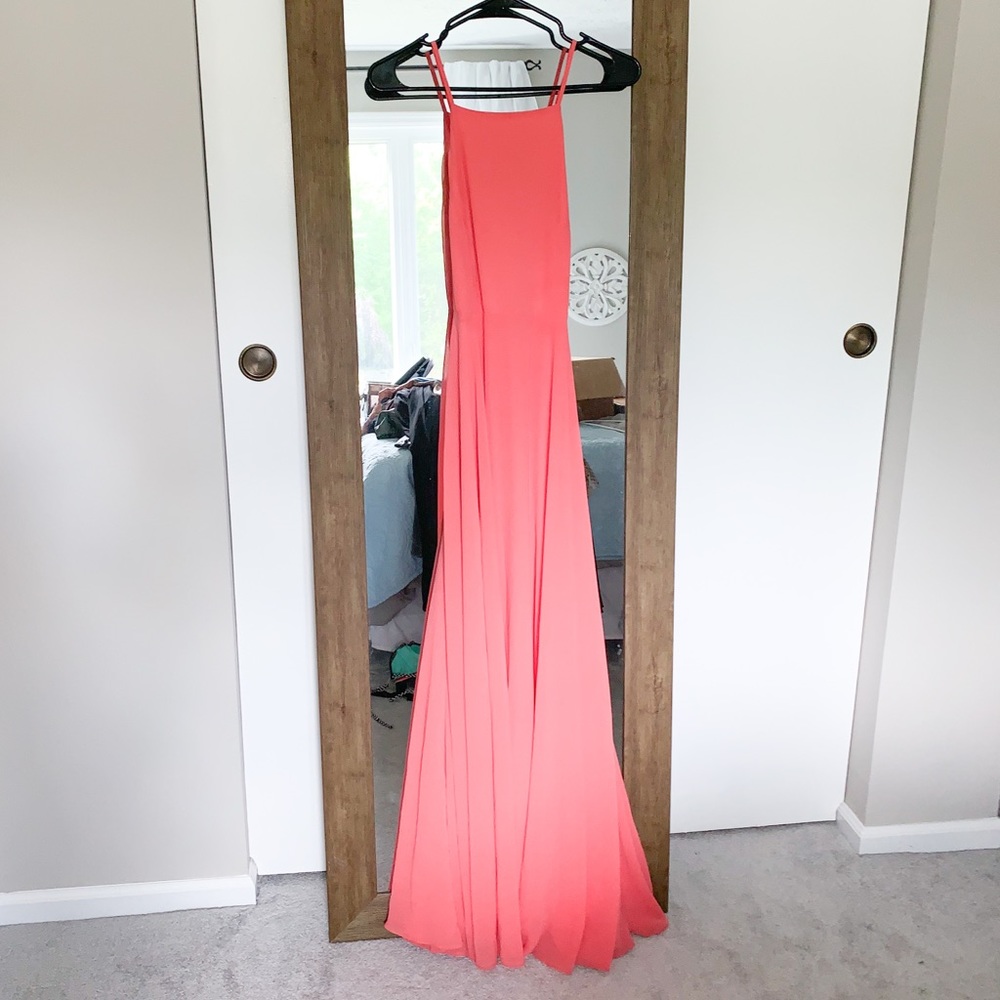 Pink Cross Back Maxi - Picture 2 of 5